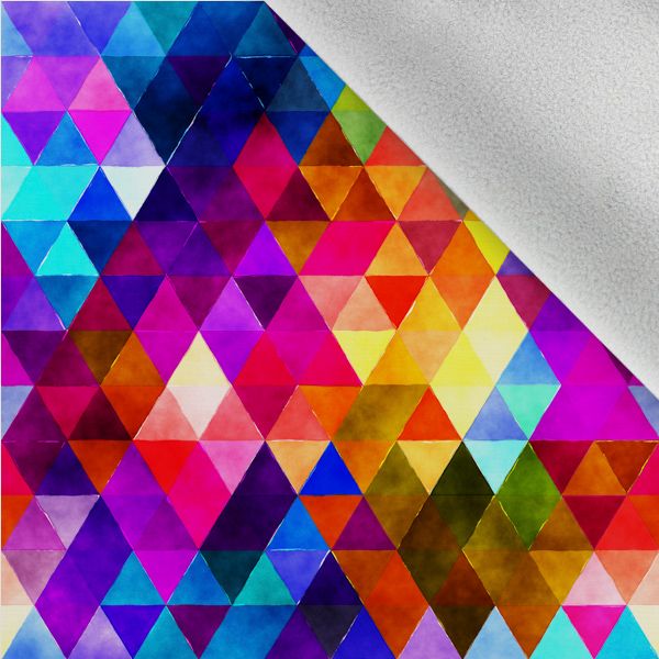 Softshell de verano elástico - triangulos mix