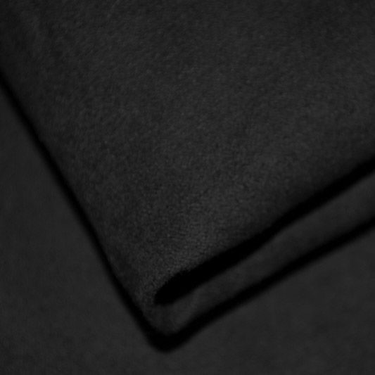 Tela para tapizar imitación de nobuck (cuero lijado) negro