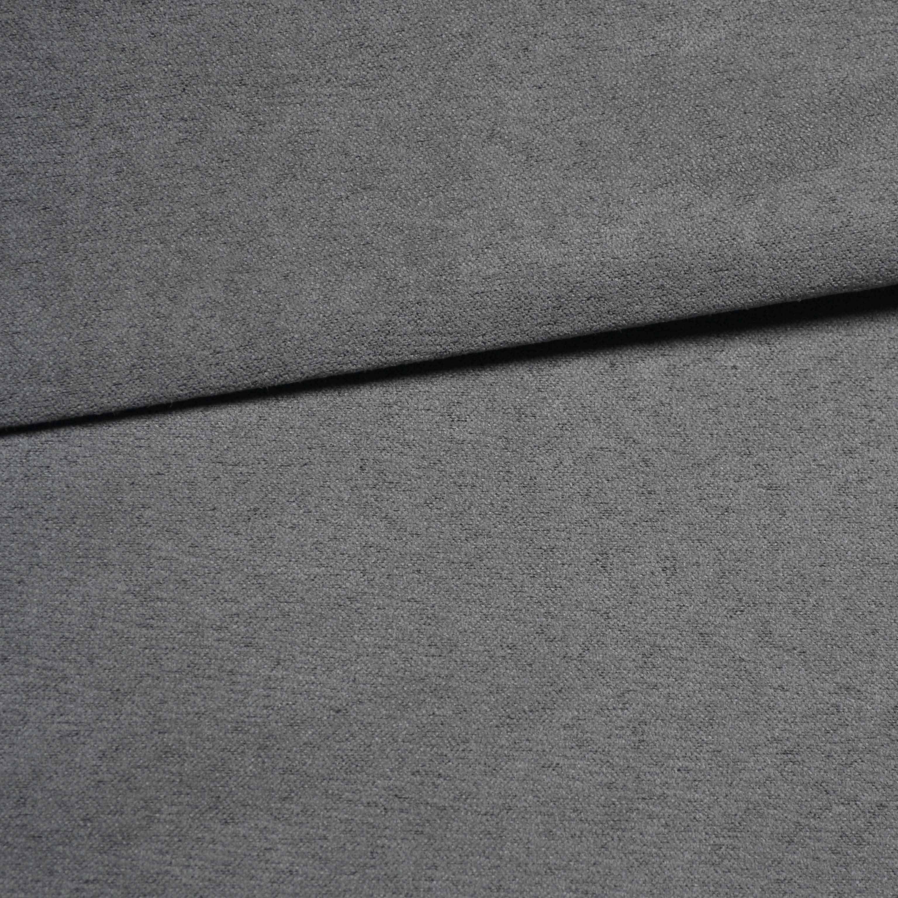 Tela para tapizar imitación de nobuck (cuero lijado) gris oscuro