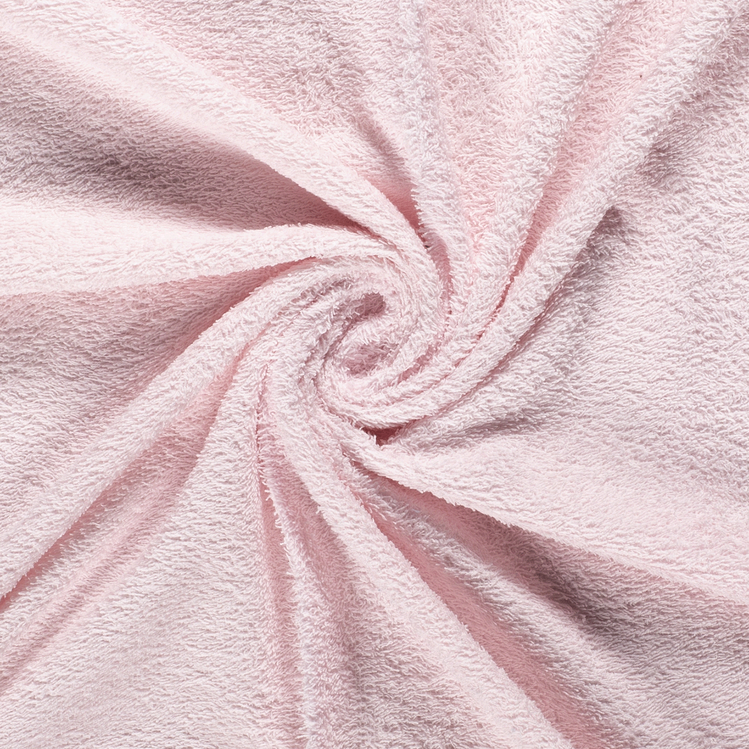 Rizo de algodón rosa claro
