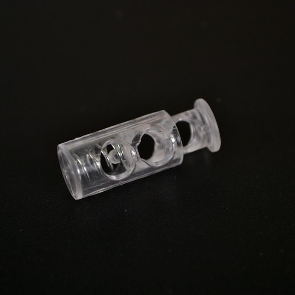 Tope de cordon 5 mm set de 10 pzs - transparente
