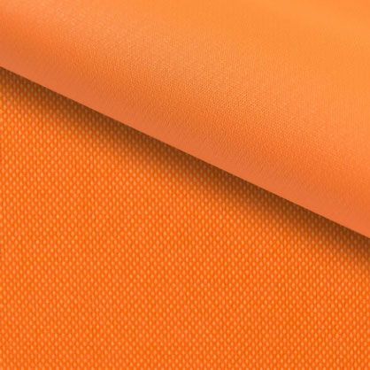 Tela de nylon impermeable de color naranja