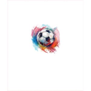 Tela de punto Takoy PANEL 50x60 cm balón de fútbol
