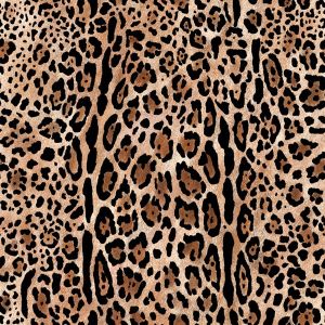 Tela de sudadera Takoy leopardo
