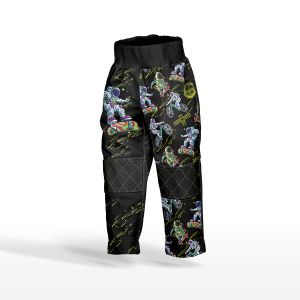 Panel patrón para pantalones de softshell talla 122 astronauta