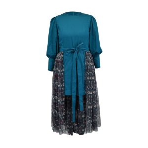Patrón de costura PDF vestido de algodón con falda de tul Demi