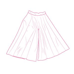 Patrón de costura PDF falda pantalón Matilda