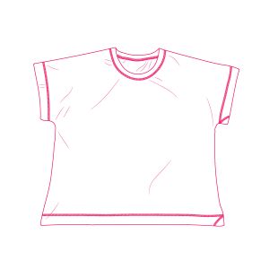 Patrón de costura PDF camiseta mujer Daisy