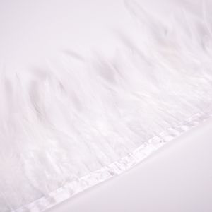Flecos de pluma 8-13 cm blanco