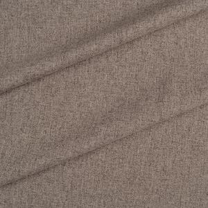 Tela para tapizar con aspecto de lana BAKU gris marrón 