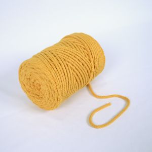 Cordón trenzado de algodón 6 mm premium mango