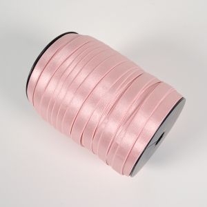 Cinta elástica satinada para tirantes 12 mm rosa