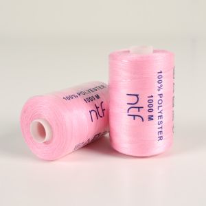 Hilo de poliéster NTF 1000 rosa