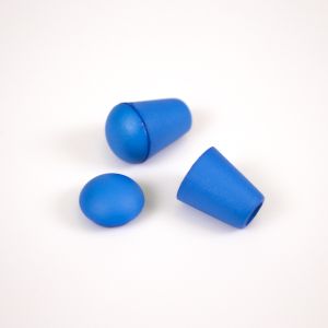 Tope de cordon 4 mm set de 10 pzs azul marino 