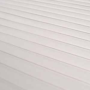 Seda sintética/silky stretch plisada blanco