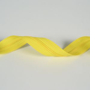 Cremallera TKY espiral metraje #3 mm sin deslizador amarillo