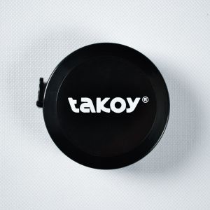 Cinta Métrica retráctil de plastico negra - Takoy